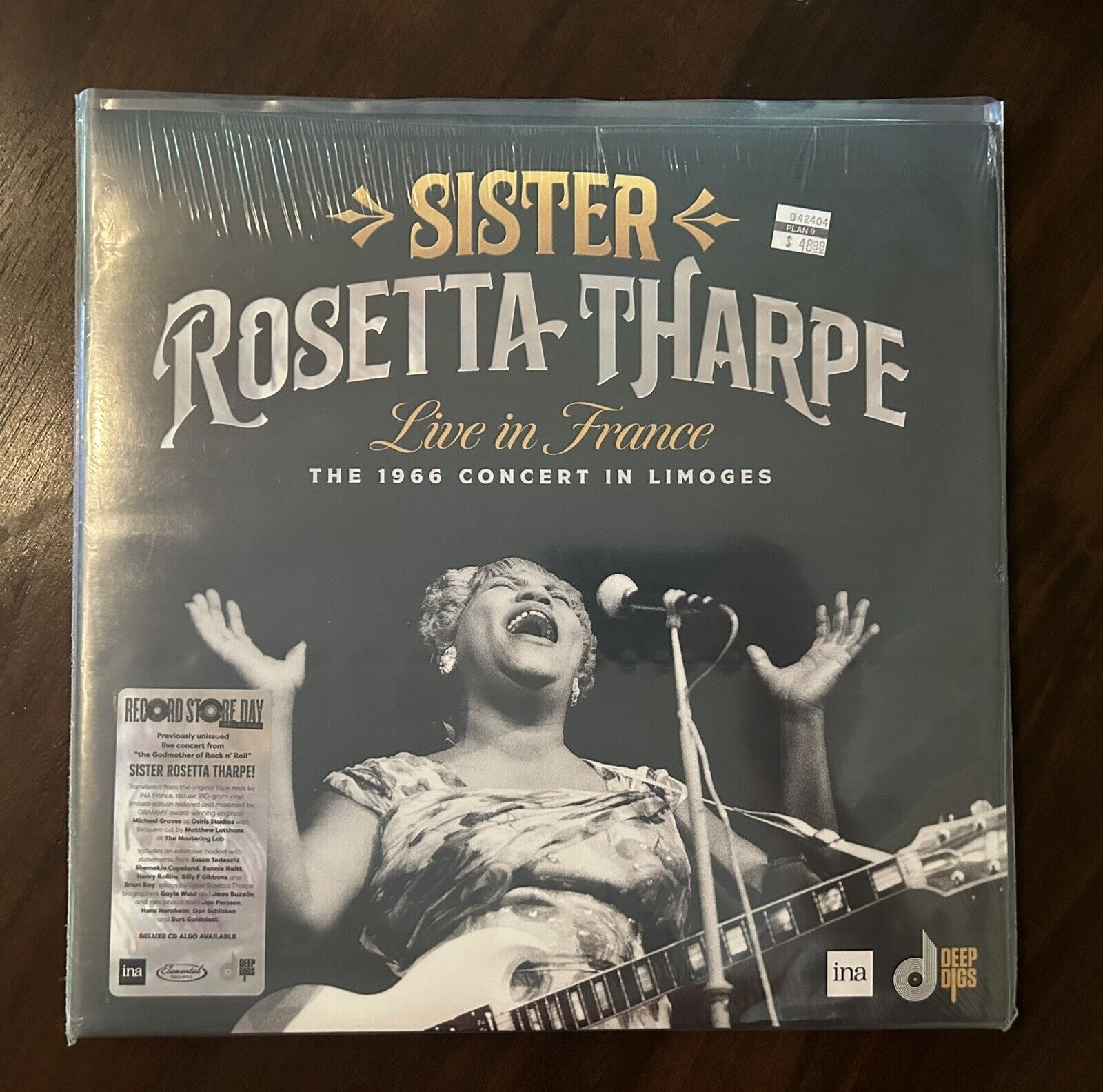 SISTER ROSETTA THARPE Live In France 2LP Limited Vinyl Record RSD 2024 Sealed
