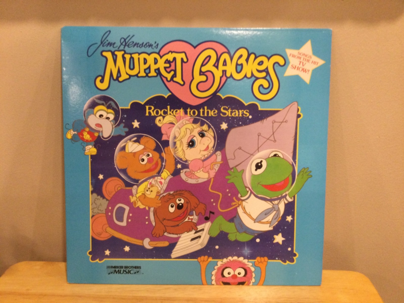Jim Henson\'s Muppet Babies: Rocket to the Stars (1987) - Vinyl LP Kermit Gonzo
