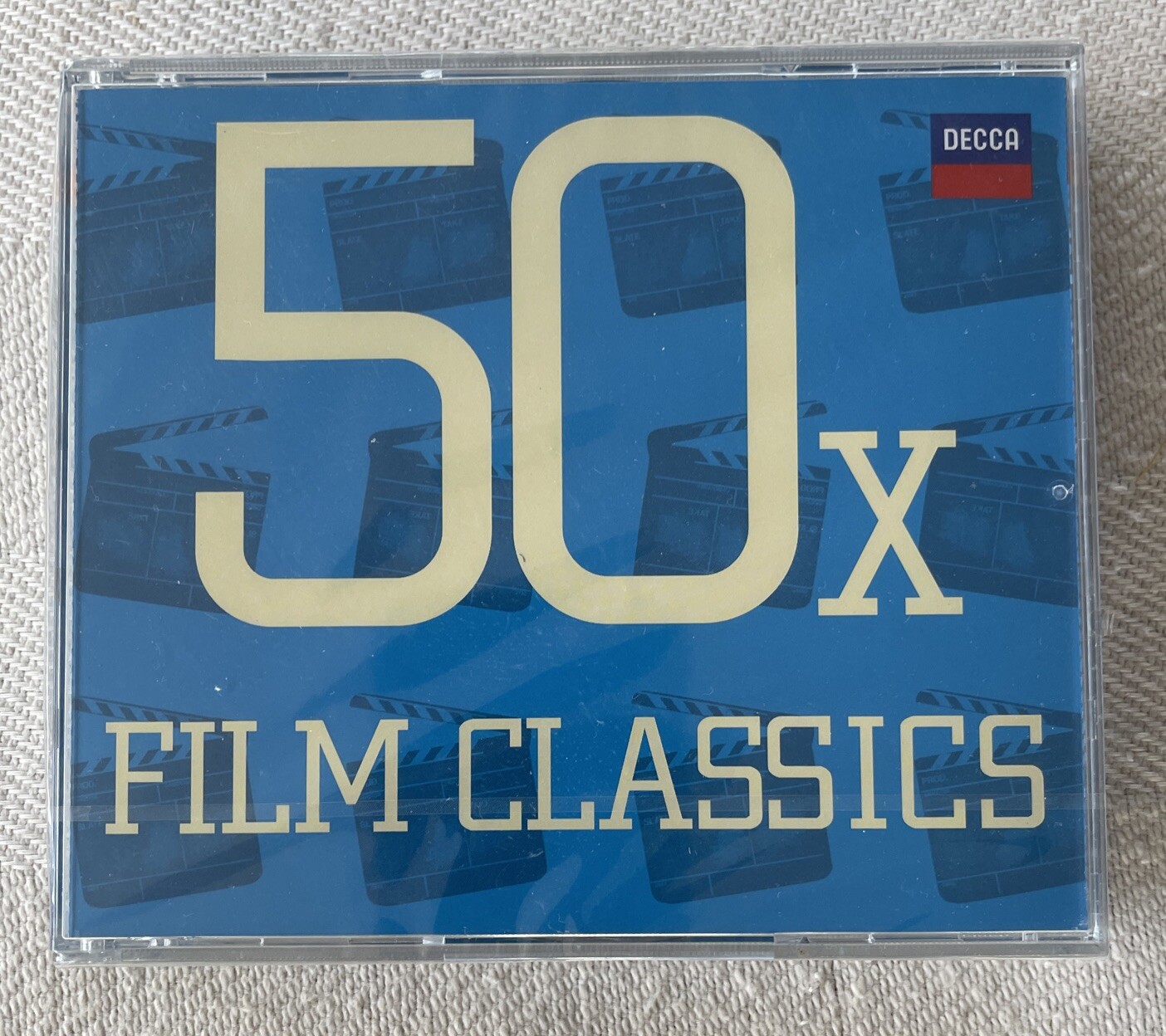 50 x Film Classics CD  Oct  2014  3 Discs, Decca...NEW...FACTORY SEALED
