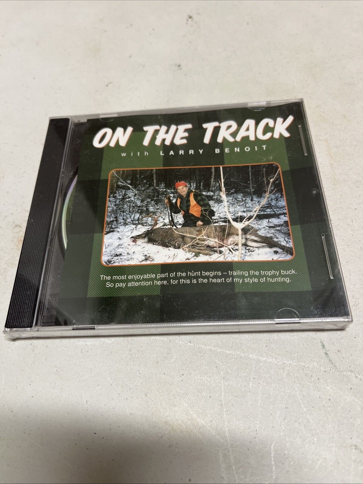 Vintage “On The Track”  Cd.  By  Larry Benoit.  2003