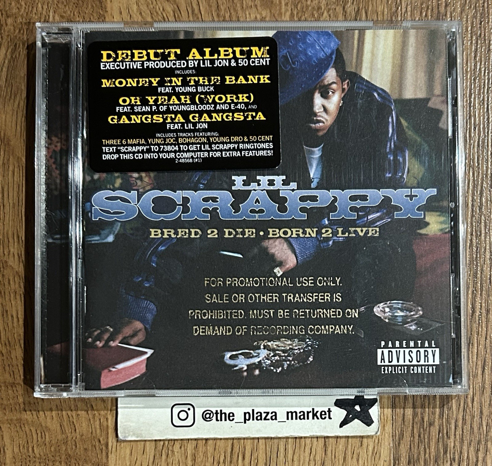 Lil Scrappy Bred 2 Die Born 2 Live CD 2006 Brand New Rare Promo Stamped edition