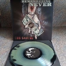 Remembering Never God Save Us Lp Gold Olive Black Colored Vinyl Record x/250 picture