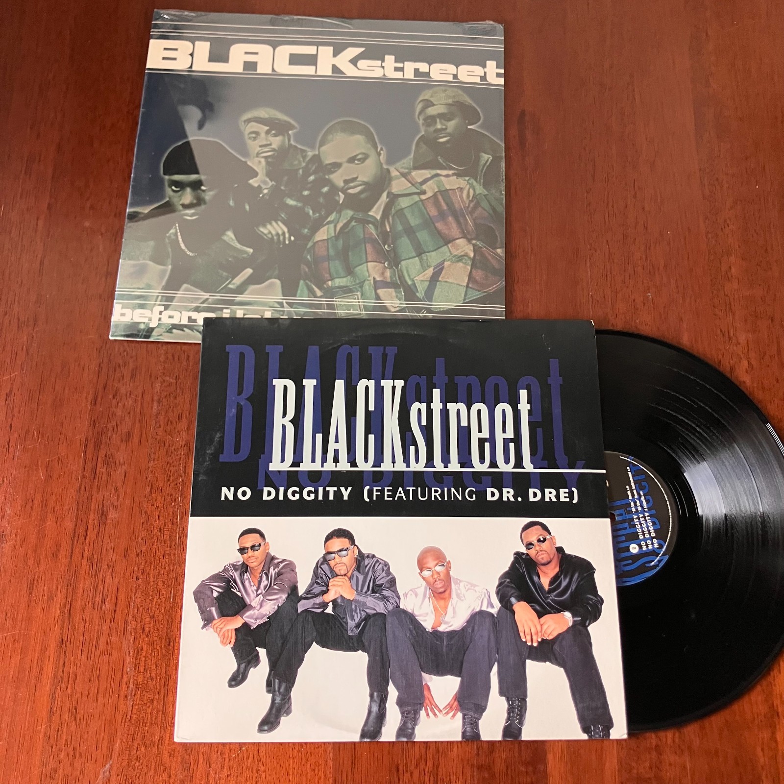 Lot of 2 Blackstreet 12” Singles No Diggity & Before I Let You Go Orig Excellent
