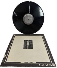 Crass Records Yes Sir I Will 121984-2 Vinyl LP Album picture