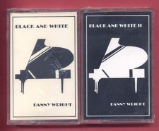 (2) NEW SEALED - DANNY WRIGHT BLACK AND WHITE & BLACK AND WHITE II CASSETTES   picture