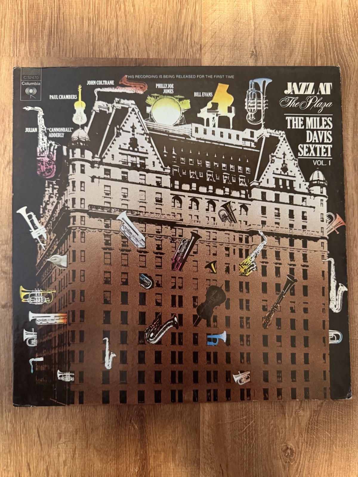 Miles Davis Sextet Jazz At The Plaza Vol I Columbia C 32470 Vintage Vinyl LP