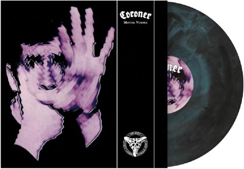 Coroner - Mental Vortex - Transparent Orange Splatter Vinyl In Gatefold Sleeve W