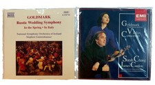 Lot 2 KARL GOLDMARK CDs Classical Music Wedding Symphony MINT DISCS No Cases picture