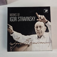 Igor Stravinsky - Works of Igor Stravinsky 22 CD Box Set Sony Classical VG+/EX picture