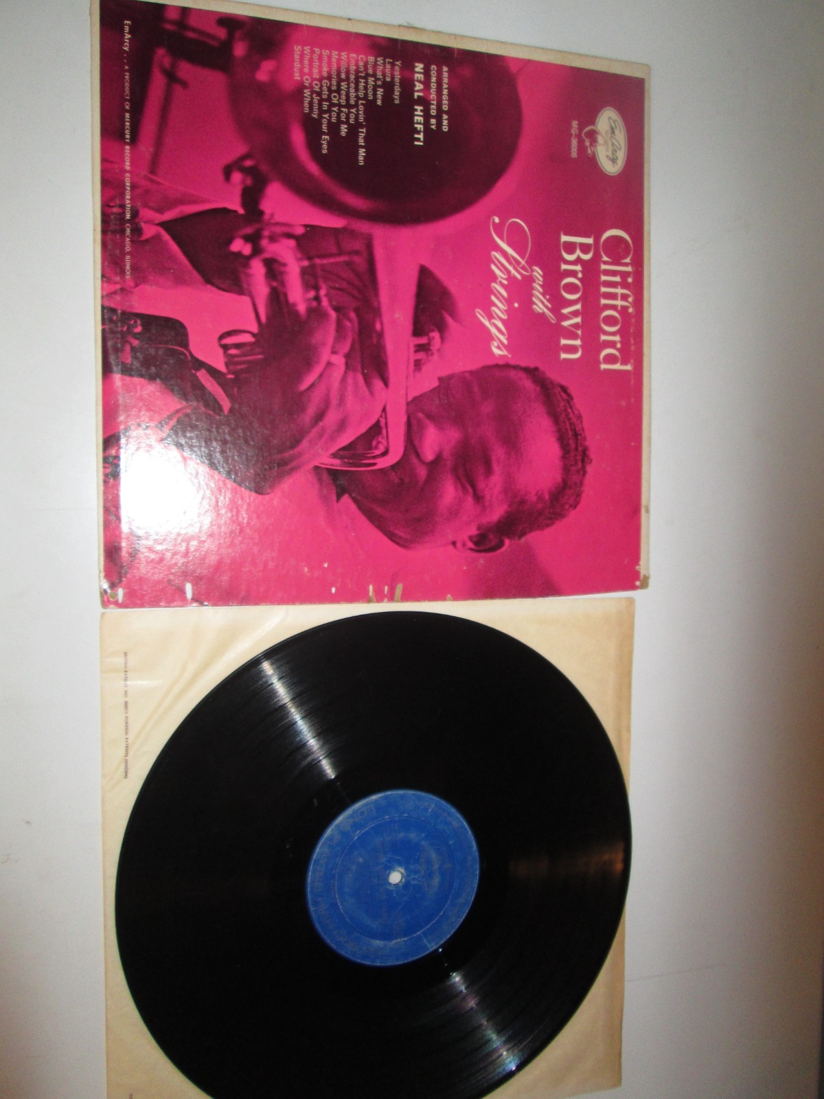 Clifford Brown with Strings LP MG-36005 Vinyl Record LP
