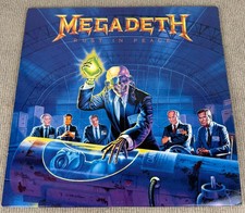 Megadeth Rust in Peace LP 2008 180g Capitol Vaults EST 2132 VG picture