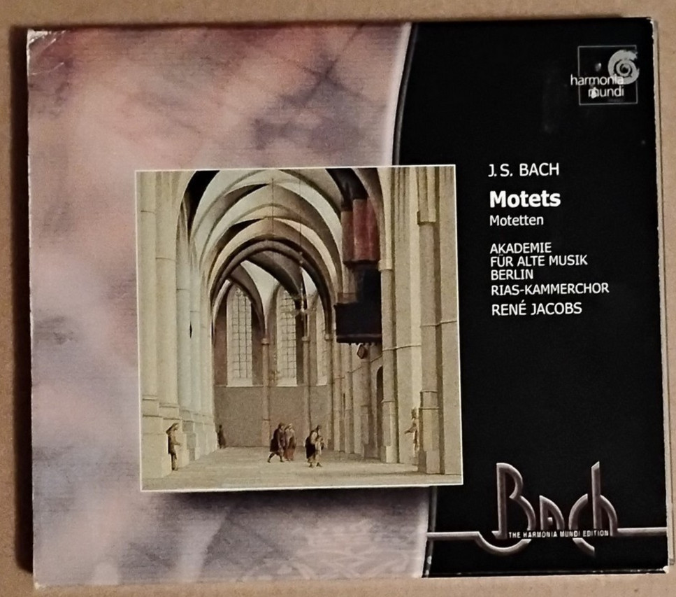 Johann Sebastian Bach - CD - Motets/ Motteten   BWV 225-230 -  70 minutes