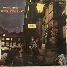 David Bowie Ziggy Stardust Vinyl LP picture