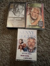 Kenny Rogers 3 Audio Cassette Tape Lot We've Got Tonight Duets Country Pop picture