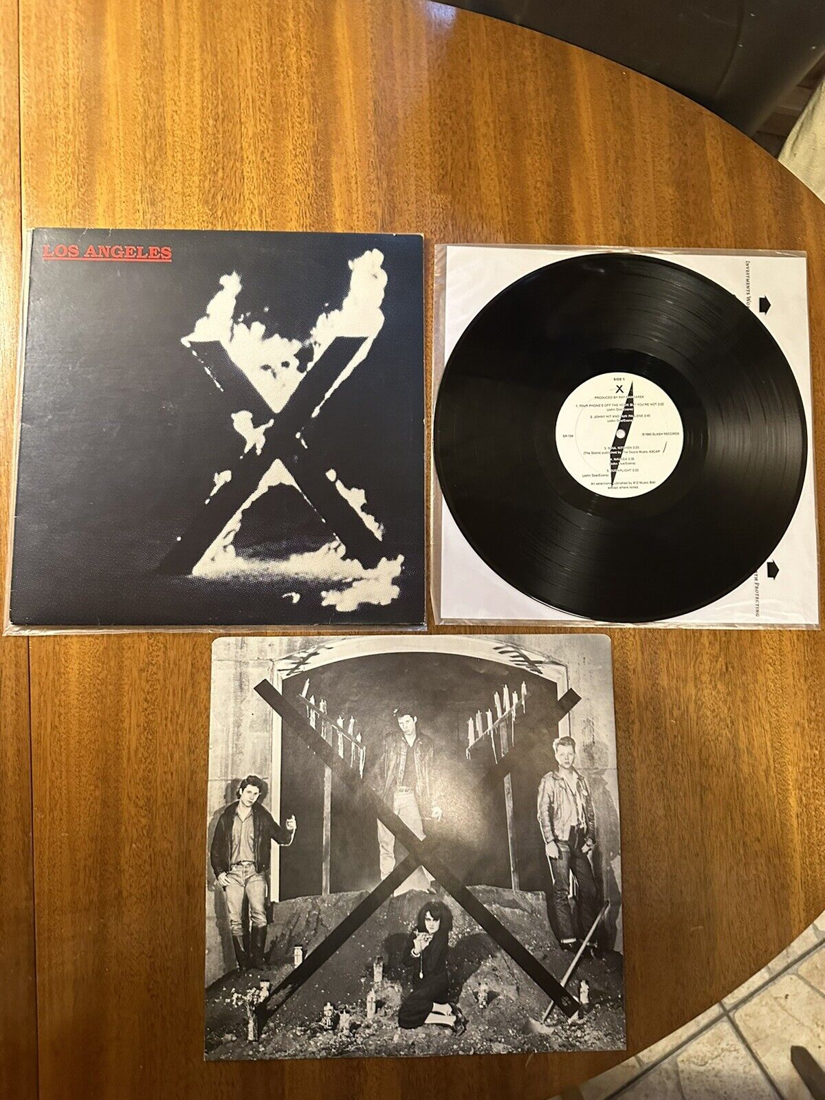 X - Los Angeles - Vinyl LP 1980 Warner Bros Slash VG+/VG+ Vinyl First Press
