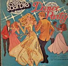 Vintage 1981 Barbie’s Dance Party LP Vinyl Kid Stuff Records KSS 5010 Mattel picture