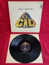 El Cid Miklos Rozsa Soundtrack Lp Vinyl Record Album And Program picture