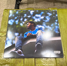 J. Cole 2014 Forest Hills Drive Gray Colored Vinyl 2xLP 33 RPM Stereo 2014 picture