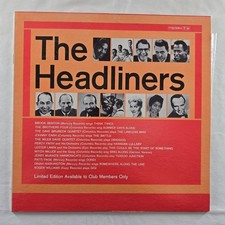The Headliners, Volume 2 Vinyl LP GB-9 Limited Edition Various VG+ Tested  picture
