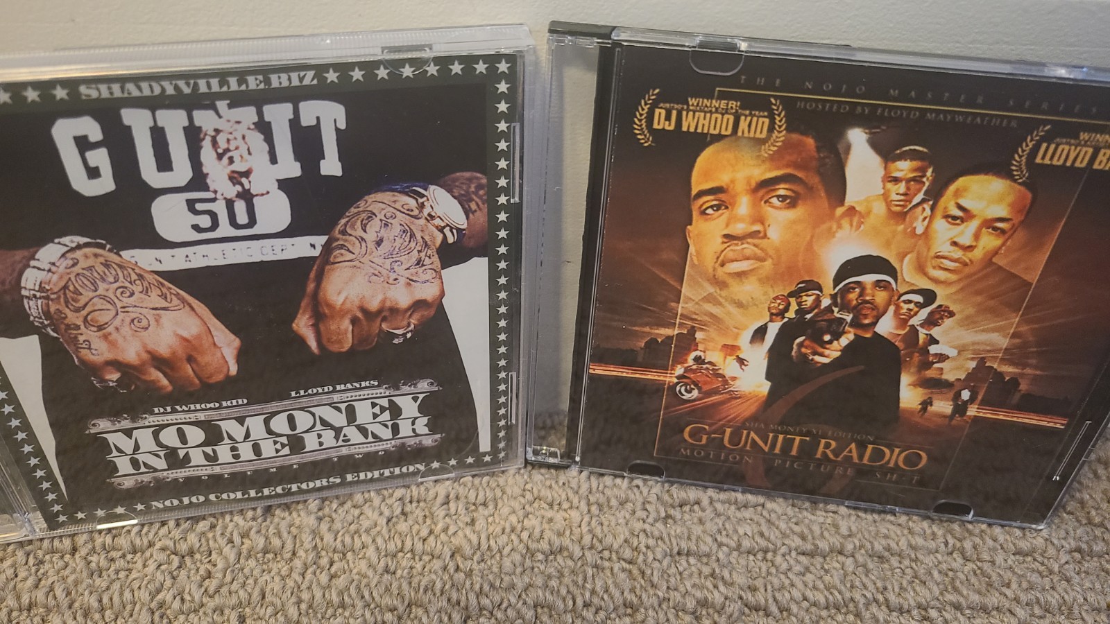 Lloyd Banks & DJ Whoo Kid ‎Mo Money In The Bank 2 CD RARE & G Unit Radio Mixtape