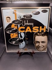 Johnny Cash With His Hot And Blue Guitar Vinyl LP - 1957 - Mono - Sun 1220 picture