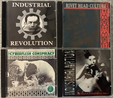 1990s Industrial Music Compilations - Lot of 4 CDs picture