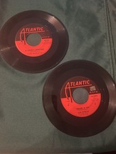Clyde McPhatter 2 Vintage Atlantic 45 Lot Treasure of Love Lovers Question 1950s picture
