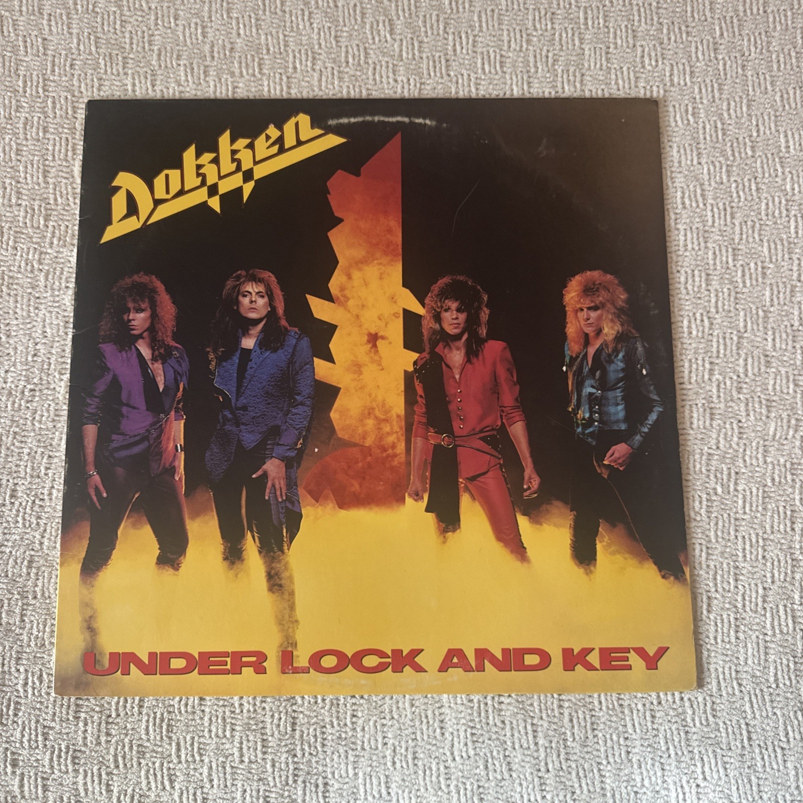 Dokken Under Lock And Key LP 1985 RCA Club NM Vinyl In My Dreams