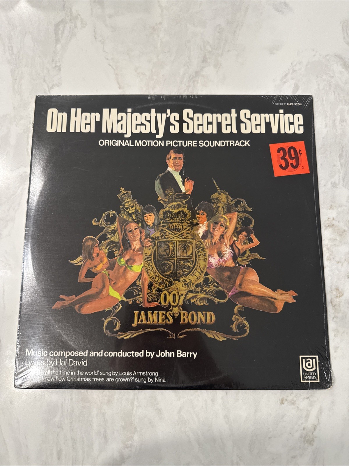 James Bond “On Her Majesty\'s Secret Service” United Artists Soundtrack LP SEALED