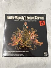 James Bond “On Her Majesty's Secret Service” United Artists Soundtrack LP SEALED picture