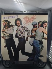CHICAGO HOT STREETS 1978 Columbia Records 1st Santa Maria Press VG+/VG+ 3 picture