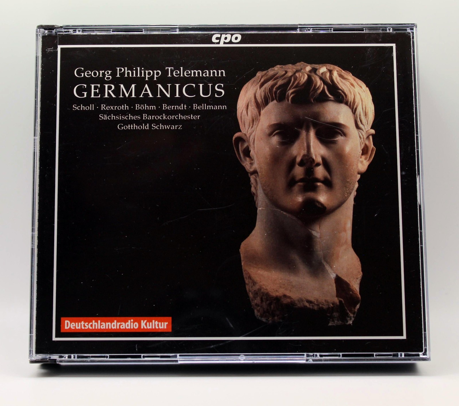 GEORG PHILIPP TELEMANN Germanicus Opera CD 2 CD Set Barockorchester Schwarz