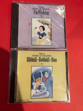 Disney Music of Dreams CD VOLUMES 1 & 5 SOUNDTRACKS I'm Wishing +Bibbidi lot set picture