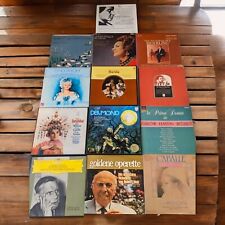 Lot Of 13 Classical Opera 33 Rpm Vinyl Greek Strauss Brazil Records Import picture