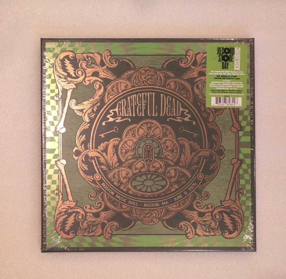 New 5 LPs Grateful Dead -Live Boston Music Hall 6-11-76 (RSD, Limited to 7600)