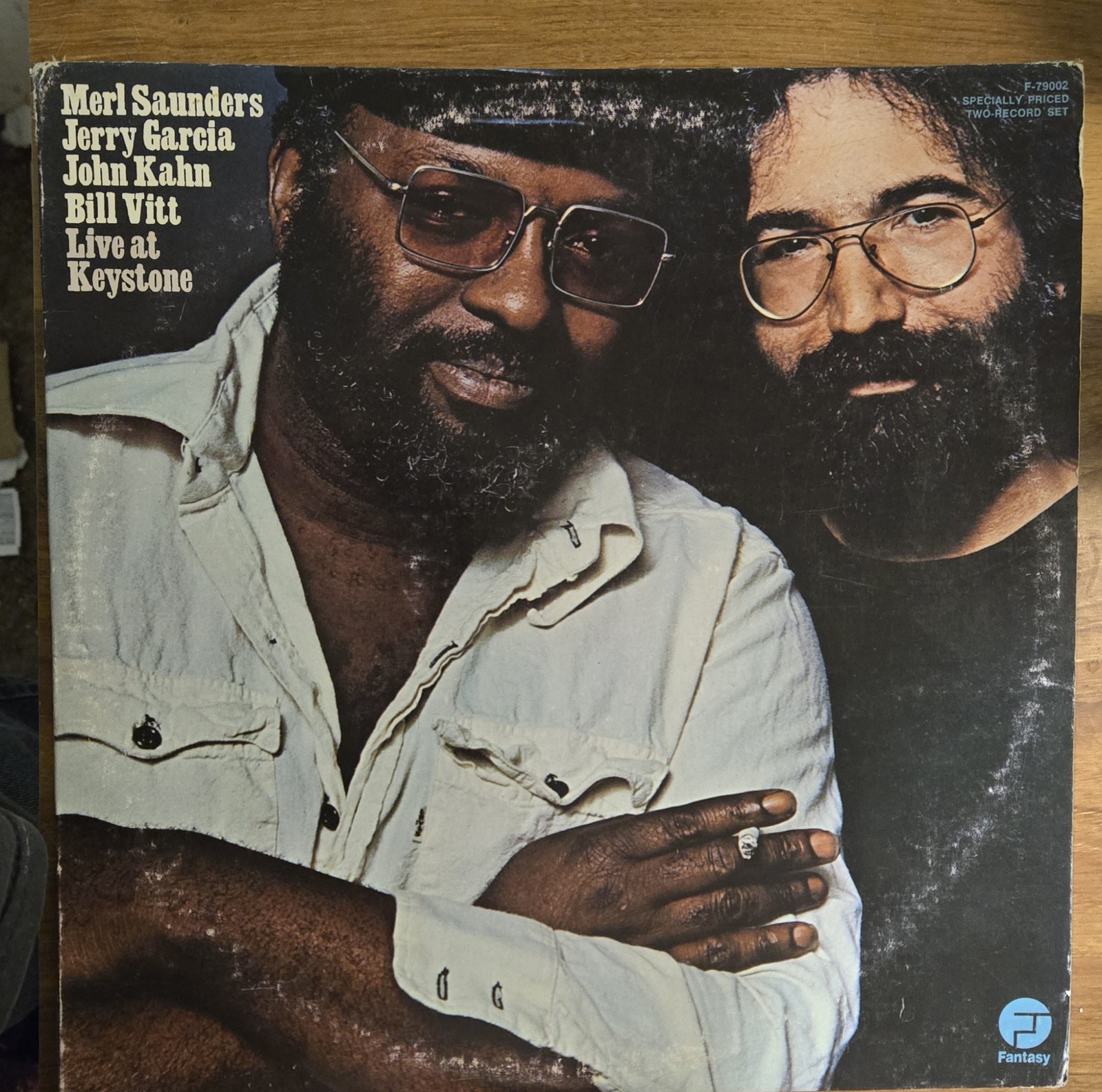 JERRY GARCIA Saunders/Garcia/Kahn/Vitt LIVE at Keystone VINYL 2 LP Records 1973