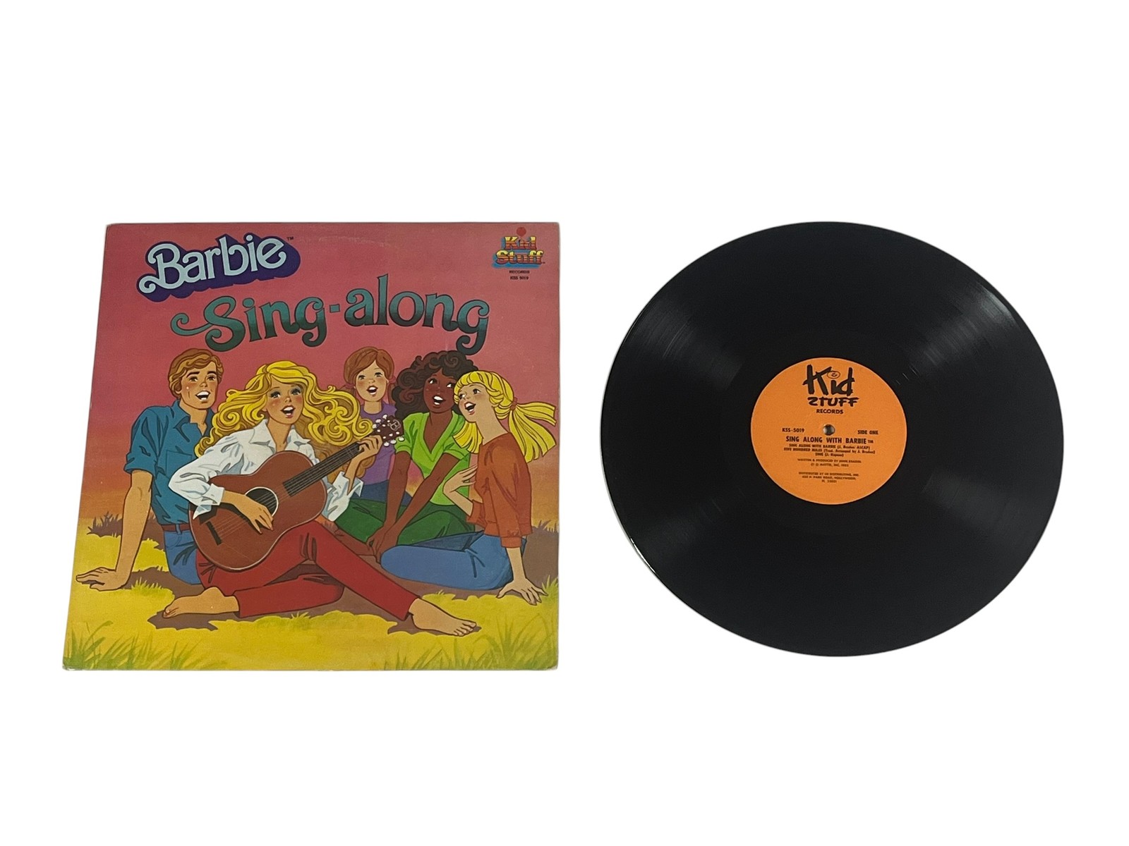 Barbie Sing-Along Vinyl Record Album KSS-5019 Kid Stuff Records 1982
