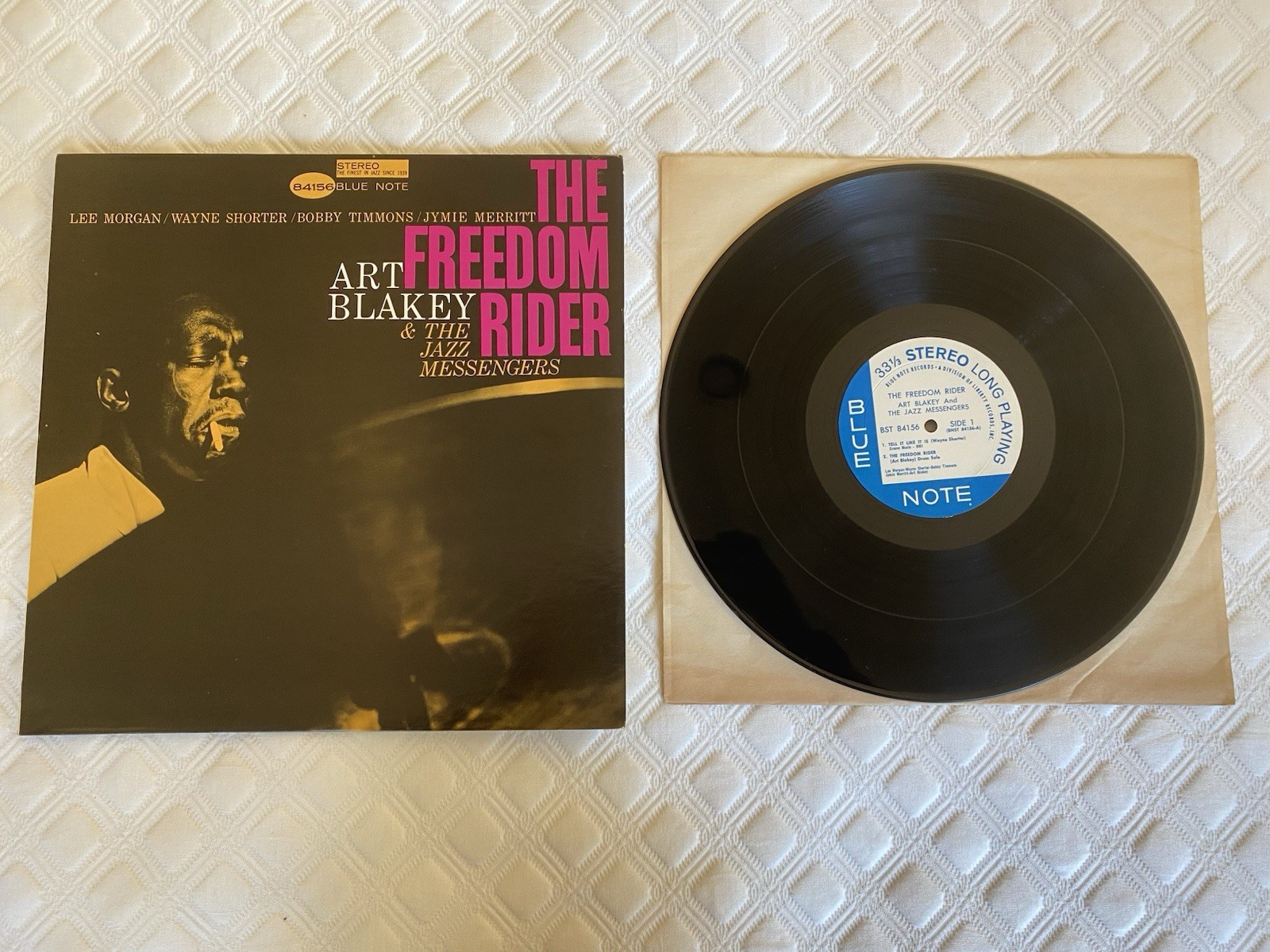 Art Blakey Jazz Messengers Freedom Rider Blue Note Liberty Van Gelder VG++