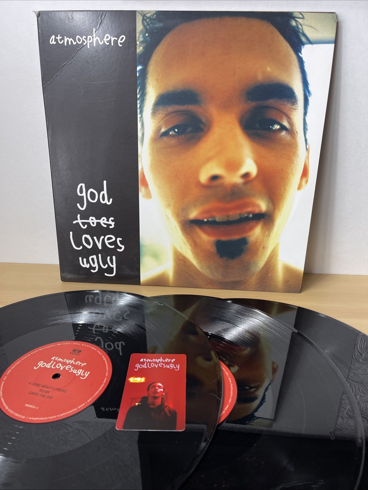 Atmosphere - God Loves Ugly 3x Vinyl W/digital Download Card.