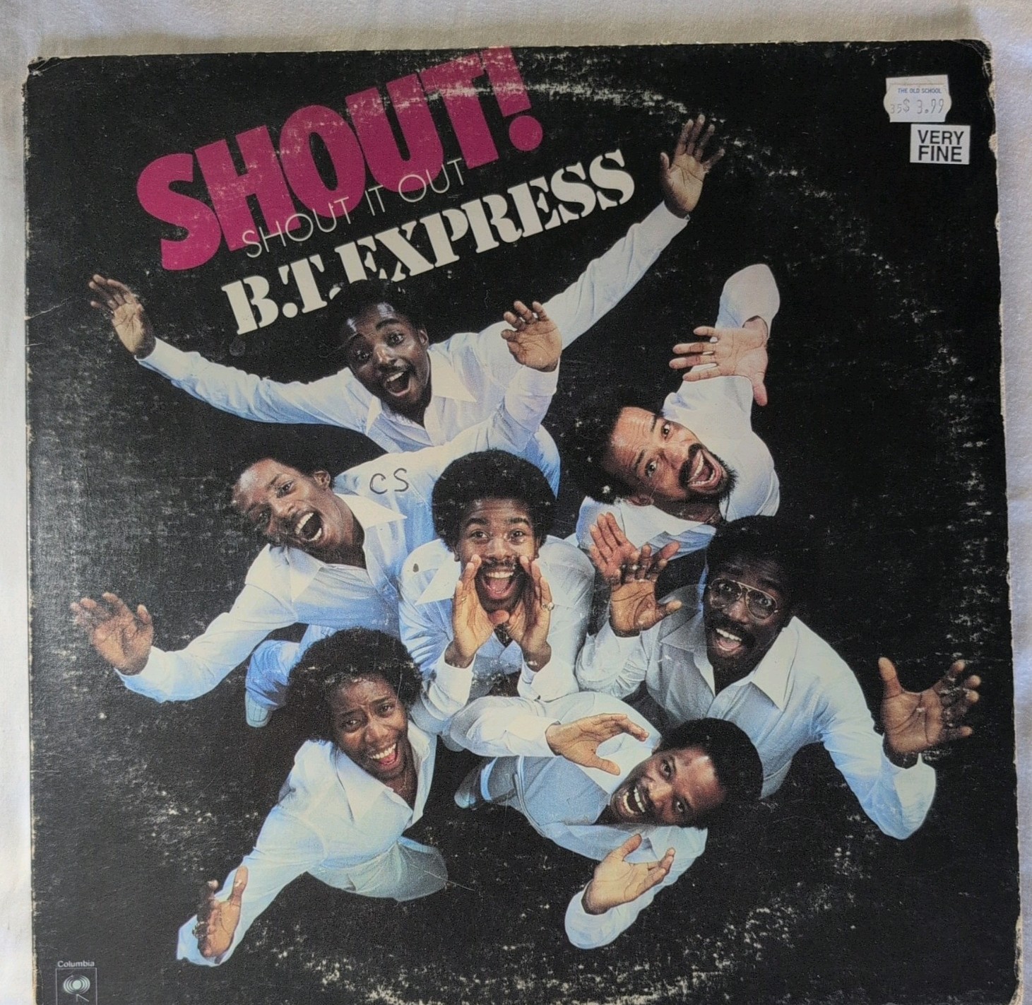 Bt Express Shout It Out LP Vinyl Record Album 1977/78  Colombia Records NM 