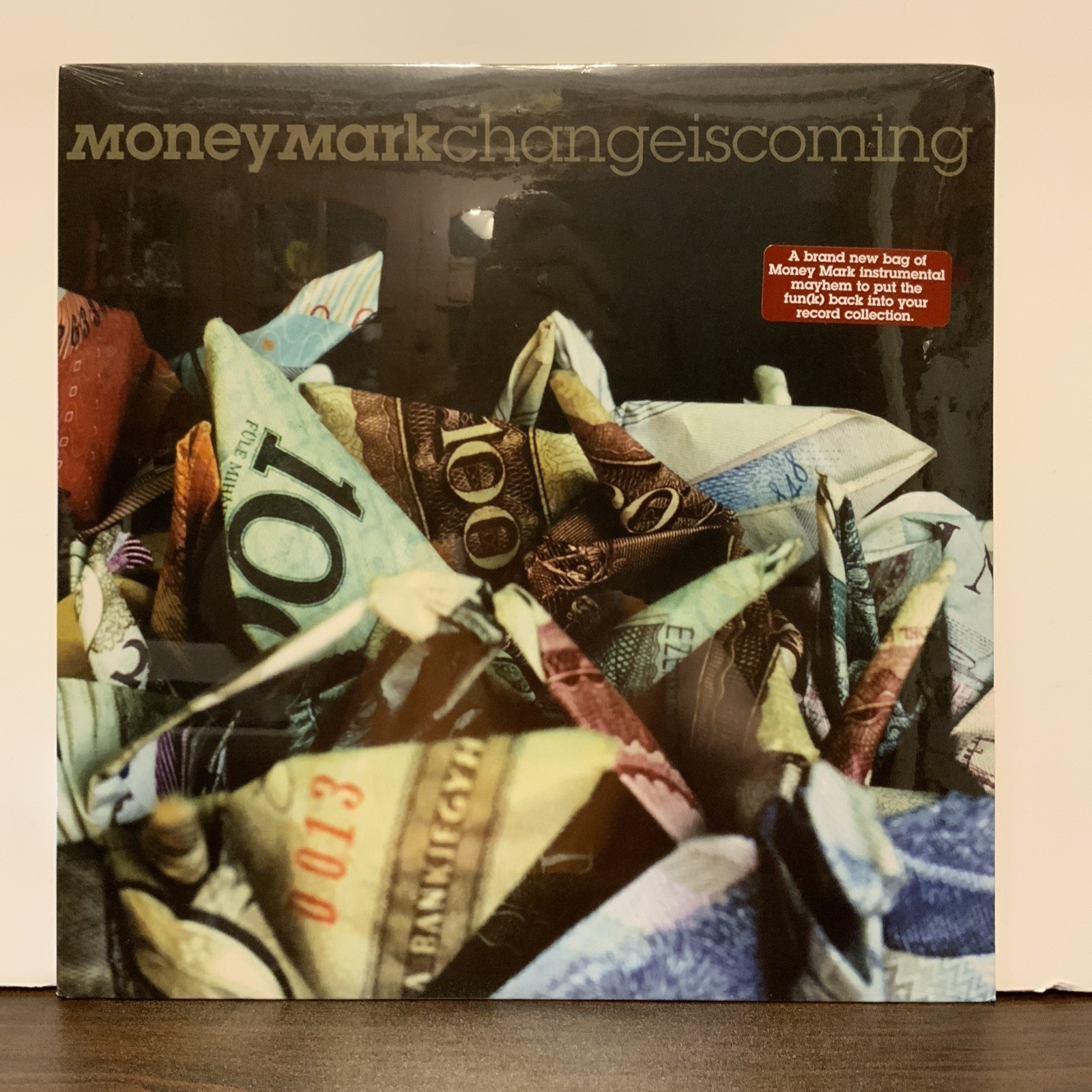 Money Mark – Change Is Coming, 2001 EMN 7045-1 US 1st Press Vinyl LP SEALED