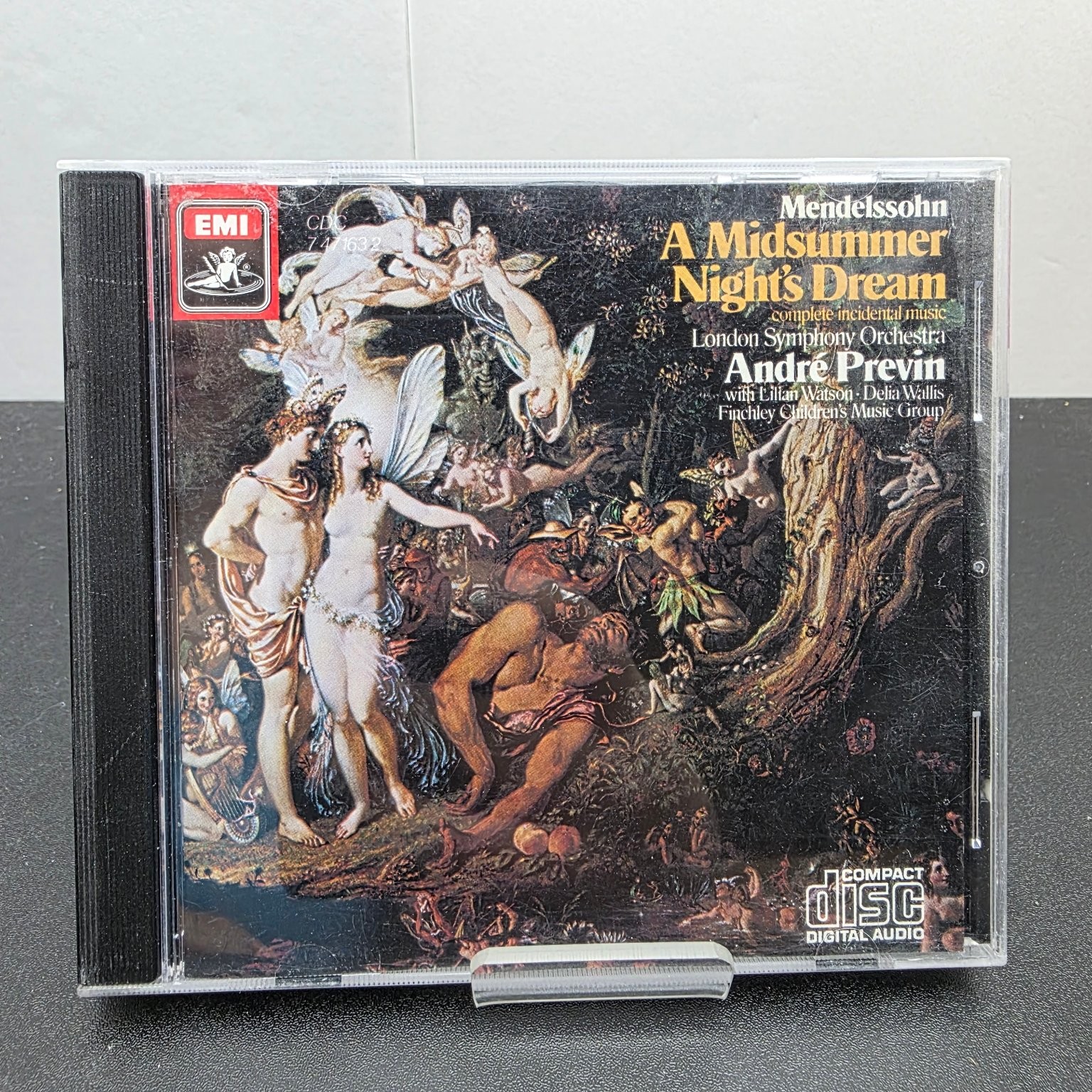 Mendelssohn – A Midsummer Night\'s Dream CD 1986 Classical EMI