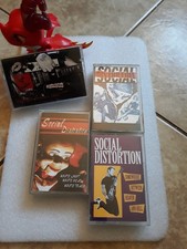 Vintage Punk Rock Cassette Tape Lot Of Social Distortion--LOT OF 4 CASSETTES  picture