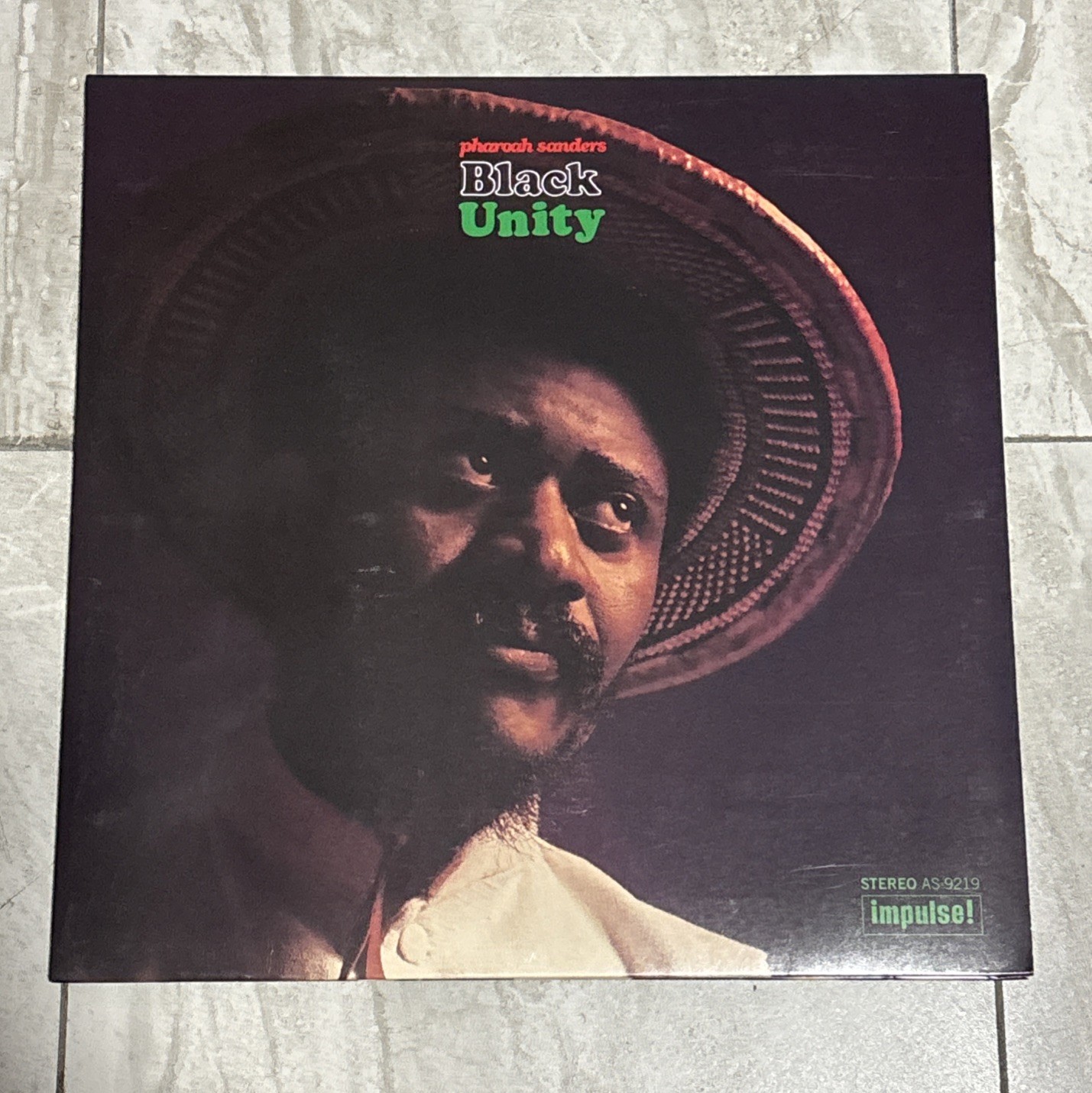 Pharoah Sanders - Black Unity Lp Vinyl Record Impulse AS-9219 Gatefold Spiritual