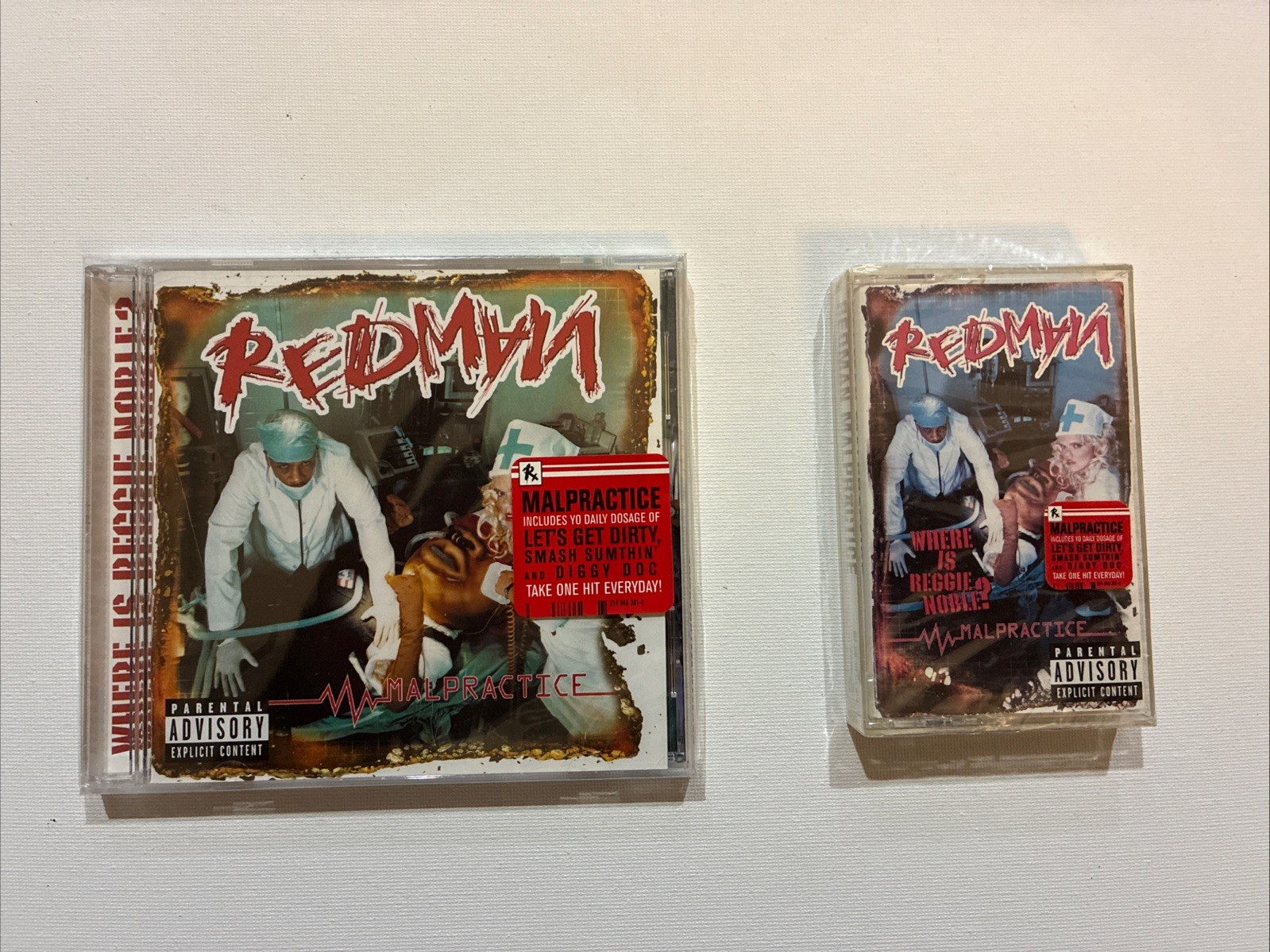 Redman Malpractice CD And Cassette Package
