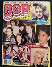 Bop Magazine April 1985 MADONNA /Cyndi Lauper Mini Mag Duran Duran picture
