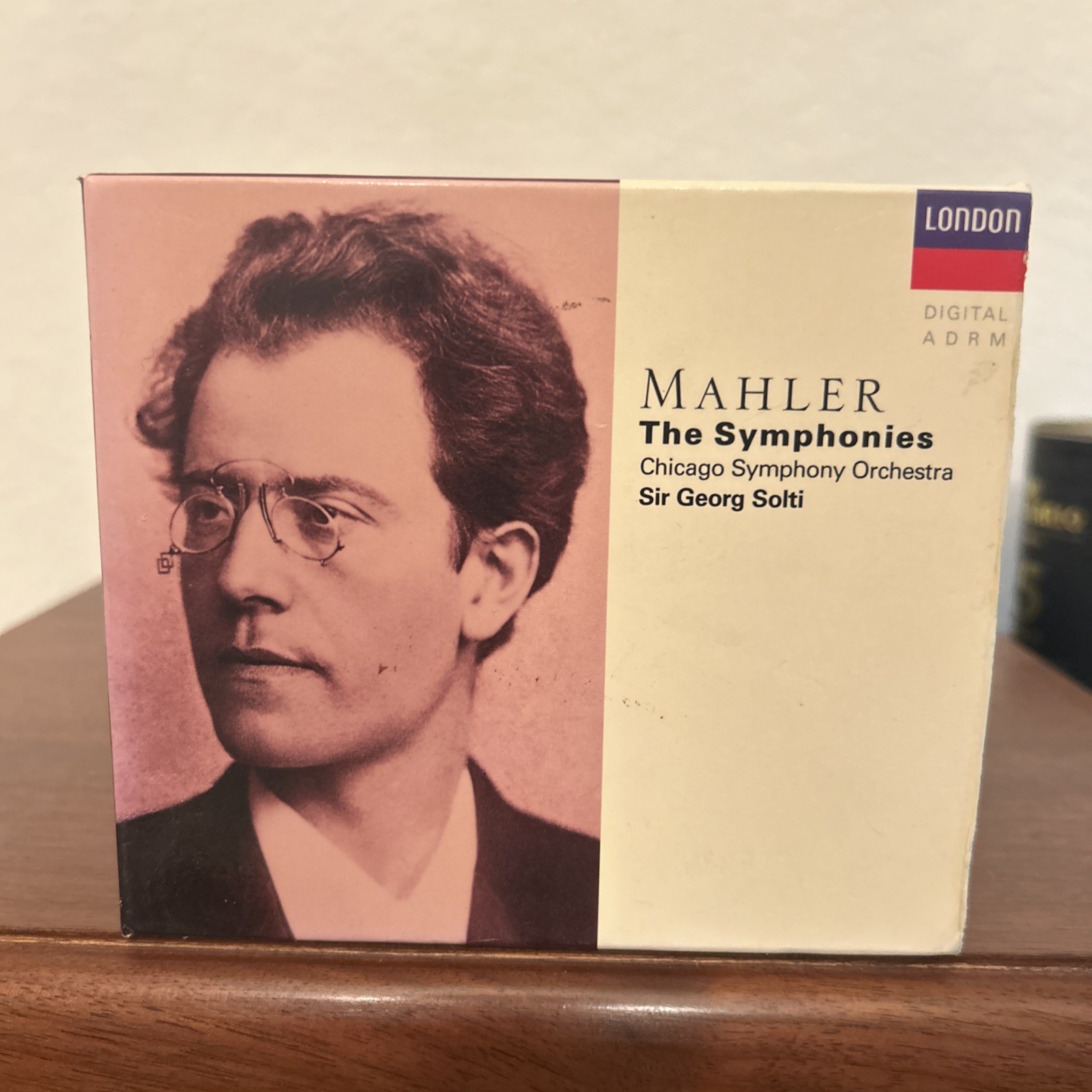 Mahler The Symphonies Solti Chicago Symphony 10 CD Box Set 1991 w/ Booklet