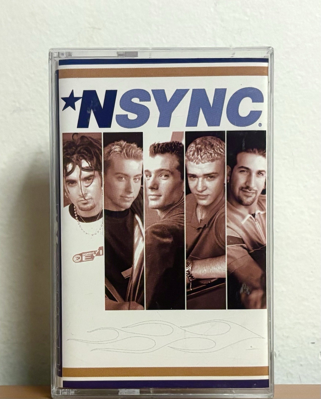 NSYNC Self Titled Vintage 1998 Cassette Tape RCA Records Tearin Up My Heart Pop