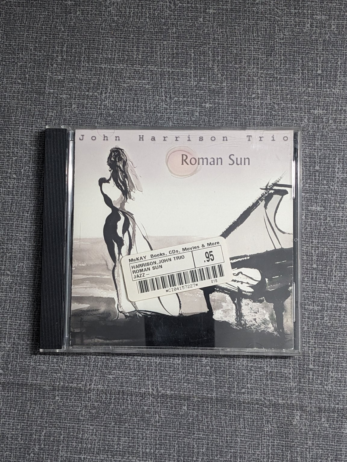 John Harrison Trio - Roman Sun CD (2001) Jazz Fusion Piano Bass Drums Whaling