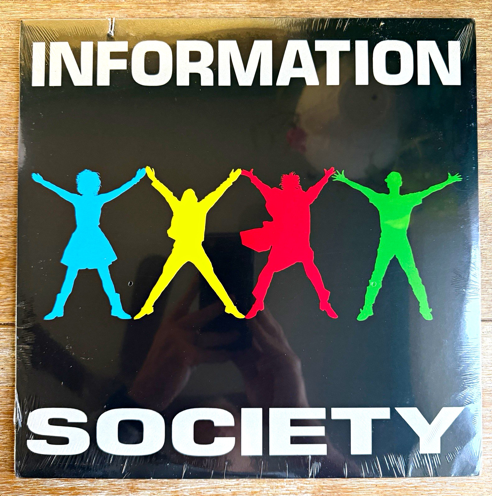 Information Society. 1988 Tommy Boy Vinyl LP. Rare SEALED 1st Press